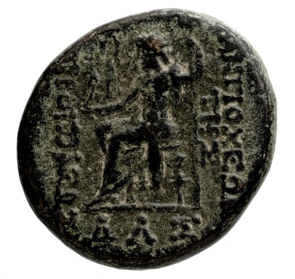 Antioch, Syria Butcher 2004 Seleucid Era a, реверс, bnf-iris