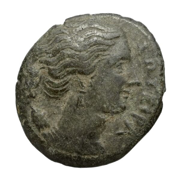 Agathocles of Syracuse Syracuse Puglisi 2009 322, аверс, bnf-iris