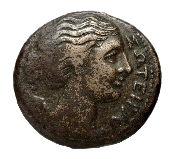 Agathocles of Syracuse Syracuse Puglisi 2009 322, аверс, bnf-iris