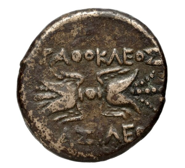 Agathocles of Syracuse Syracuse Puglisi 2009 322, реверс, bnf-iris