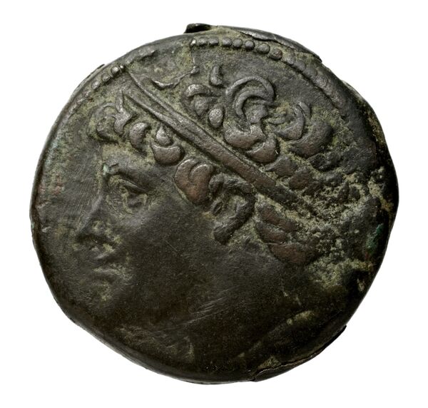 Hieron II Syracuse Puglisi 2009 342-343, аверс, bnf-iris