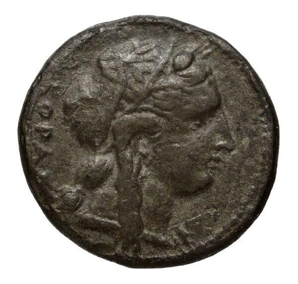 Agathocles of Syracuse Syracuse De Lisle 2021 S4, аверс, bnf-iris