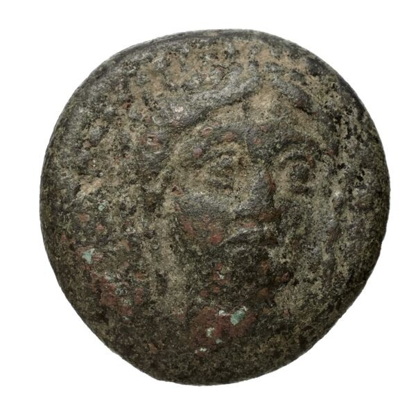 Chalcis Picard 1979 Series I group IV issue 66-81 bronze, аверс, bnf-iris