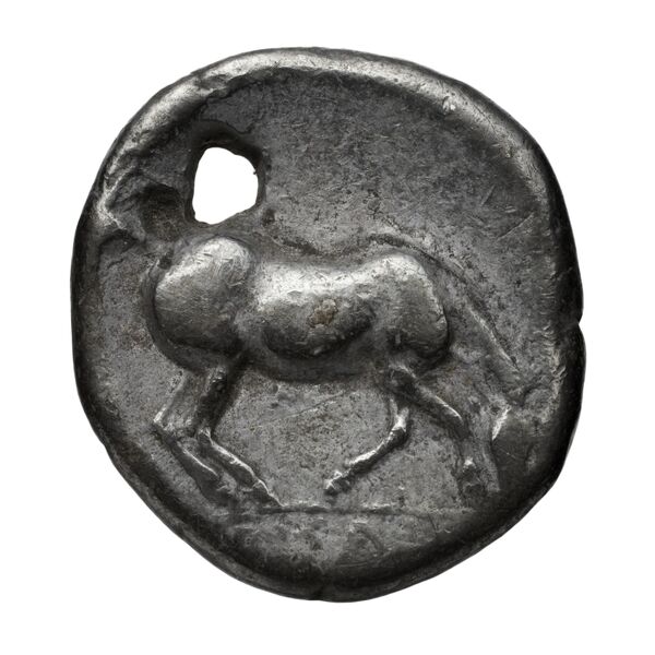 Larissa, Thessaly Herrmann 1925 VII.a-c, i-q, реверс, bnf-iris