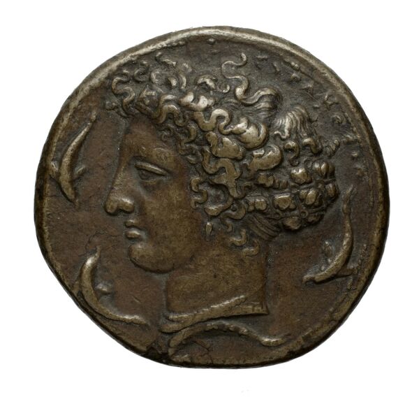 Dionysius I of Syracuse Syracuse SNG ANS 357-360, аверс, bnf-iris