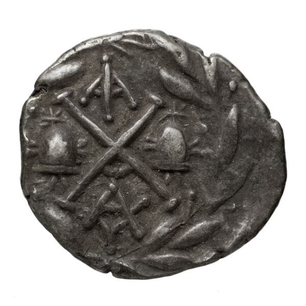 Achaean League Lacedaemon Benner 2008 Sparta 6-16, реверс, bnf-iris