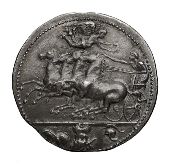 Dionysius I of Syracuse Syracuse SNG ANS 361-375, реверс, bnf-iris