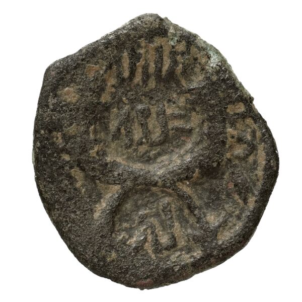 Aretas IV of Nabataea Petra Barkay 2019 186, 188, реверс, bnf-iris