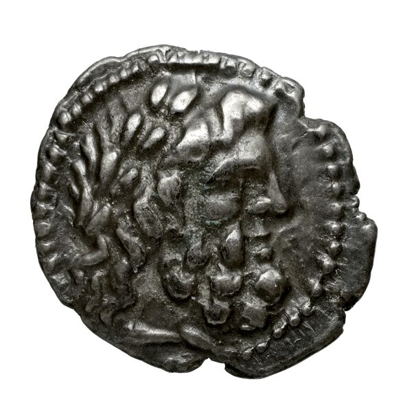 Achaean League Pallantium Benner 2008 Pallantion 1-4, аверс, bnf-iris