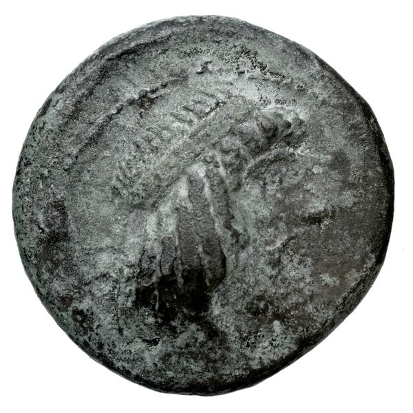 Attambelus I of Characene Charax Spasinou Le Rider 1959 17-18, аверс, bnf-iris