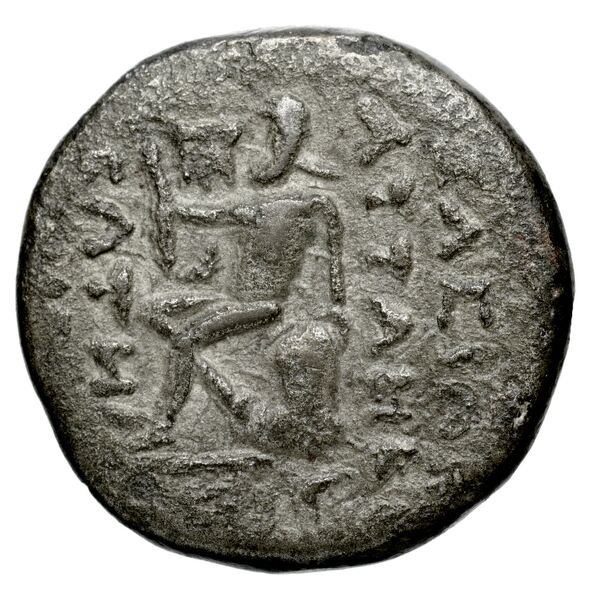 Attambelus II of Characene Charax Spasinou BMC Characene pl. 43, 4-6, реверс, bnf-iris