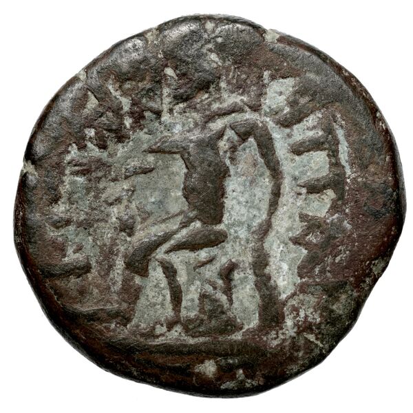 Attambelus IV of Characene Charax Spasinou BMC Characene pl. 43, 8 - 44, 3, реверс, bnf-iris