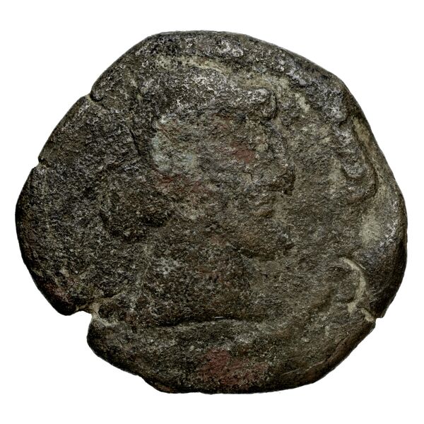 Orabazes II of Characene Charax Spasinou BMC Characene pl. 47, 1-2, аверс, bnf-iris