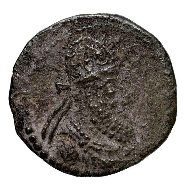 Meredates of Characene Charax Spasinou BMC Characene pl. 47, 7-15, аверс, bnf-iris