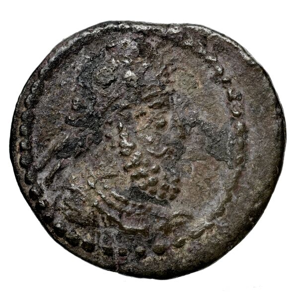 Meredates of Characene Charax Spasinou BMC Characene pl. 47, 7-15, аверс, bnf-iris