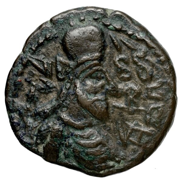 Maga of Characene Charax Spasinou BMC Characene pl. 45, 4 - 46, 16, аверс, bnf-iris
