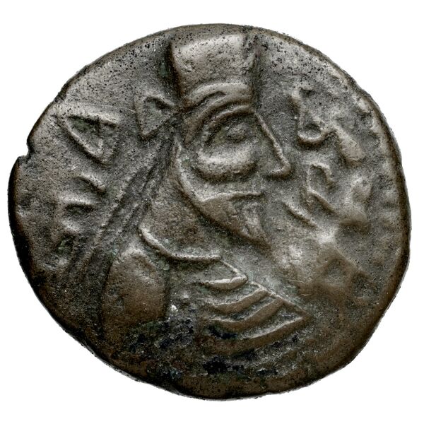 Maga of Characene Charax Spasinou BMC Characene pl. 45, 4 - 46, 16, аверс, bnf-iris