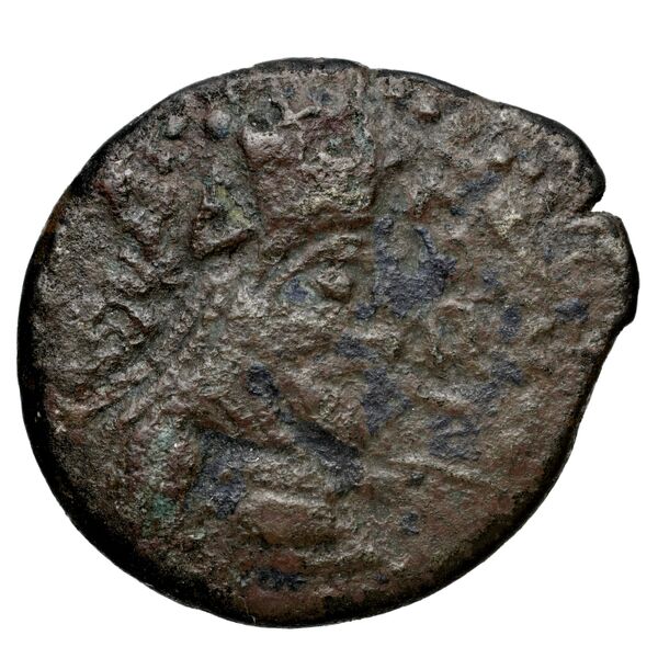 Maga of Characene Charax Spasinou BMC Characene pl. 45, 4 - 46, 16, аверс, bnf-iris