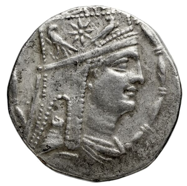 Tigranes II of Armenia Tigranocerta Kovacs 2016 71-76, аверс, bnf-iris