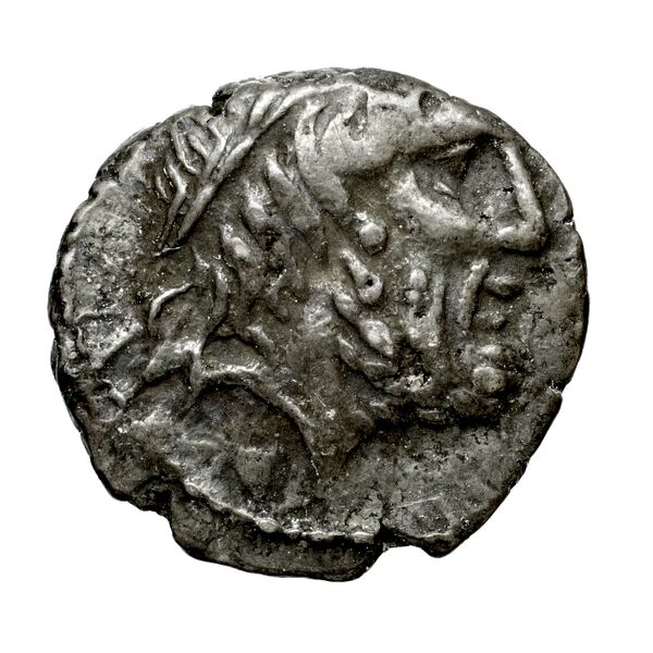 Achaean League Lacedaemon Benner 2008 Sparta 6-16, аверс, bnf-iris