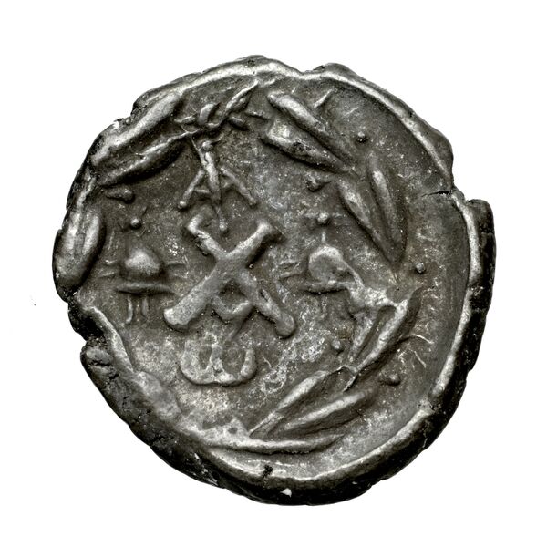 Achaean League Lacedaemon Benner 2008 Sparta 6-16, реверс, bnf-iris