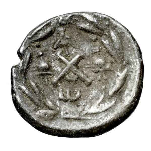 Achaean League Lacedaemon Benner 2008 Sparta 6-16, реверс, bnf-iris