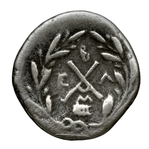 Achaean League Megalopolis Benner 2008 Megalopolis 1-10, реверс, bnf-iris