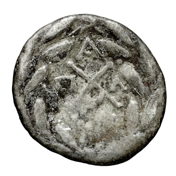 Achaean League Pallantium Benner 2008 Pallantion 1-4, реверс, bnf-iris