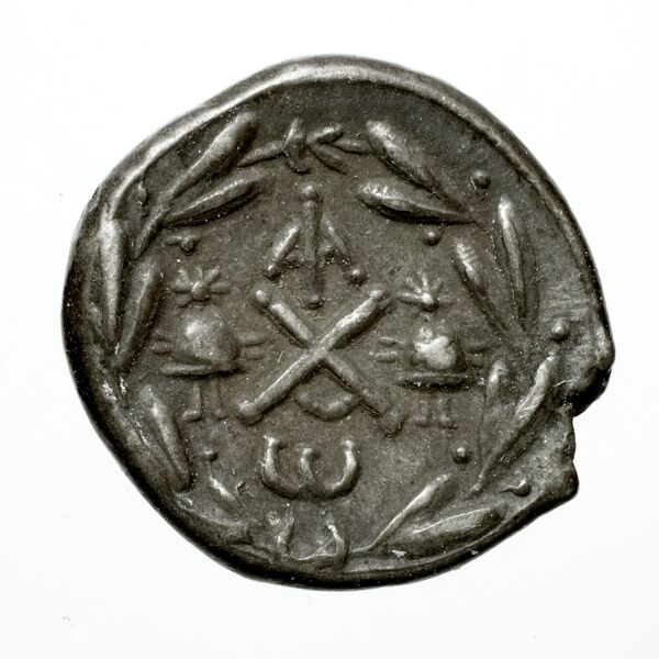 Achaean League Lacedaemon Benner 2008 Sparta 6-16, реверс, bnf-iris