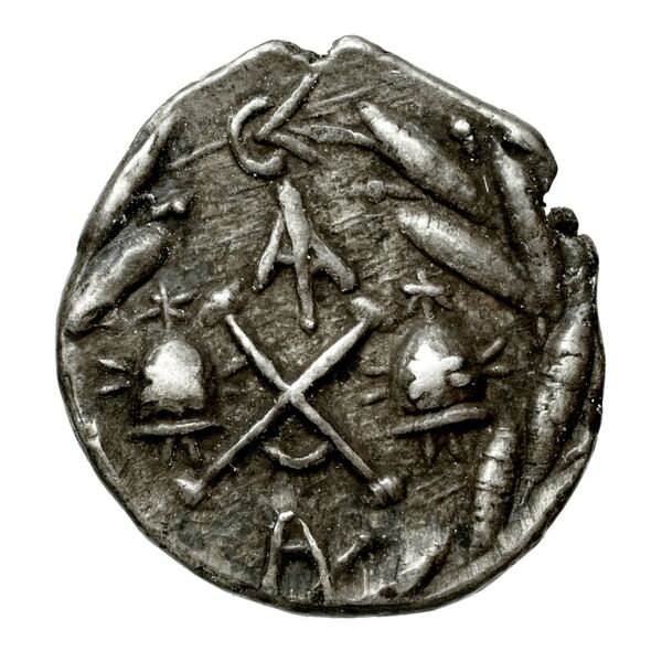 Achaean League Lacedaemon Benner 2008 Sparta 6-16, реверс, bnf-iris