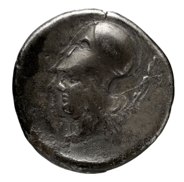 Corinth Calciati 1990 Period IV, series-1-17, реверс, bnf-iris