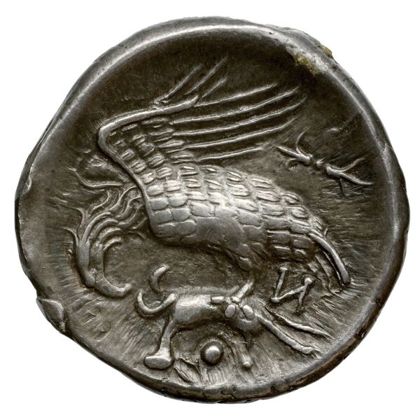 Locri Epizephyrii Historia Numorum Italy 2319-2323, реверс, bnf-iris