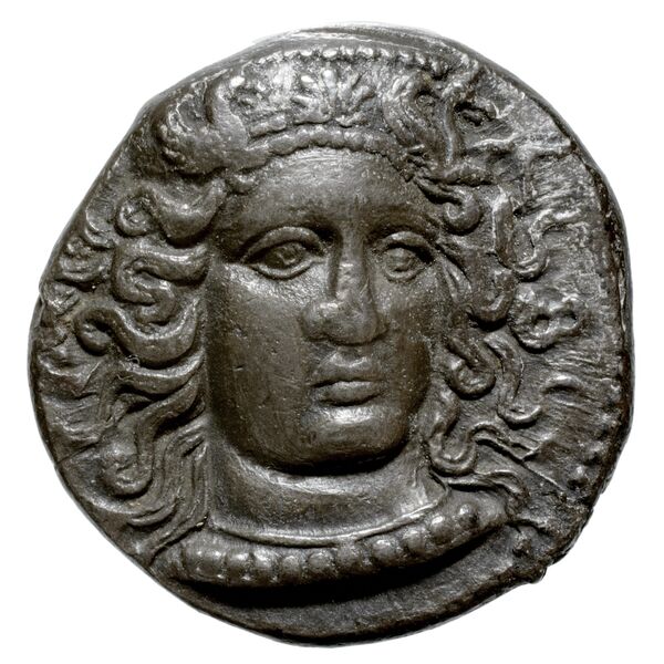 Hyria Campania (Hyrietes, Hyrianoi) Historia Numorum Italy 540, аверс, bnf-iris