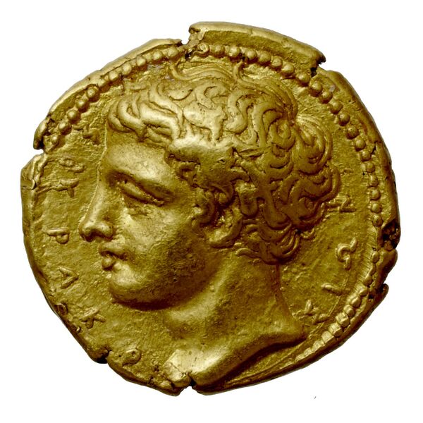 Dionysius I of Syracuse Syracuse SNG ANS 340-341, аверс, bnf-iris