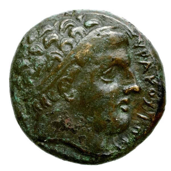 Agathocles of Syracuse Syracuse Puglisi 2009 319, аверс, bnf-iris