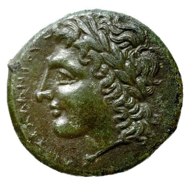 Hicetas Syracuse Puglisi 2009 326, аверс, bnf-iris