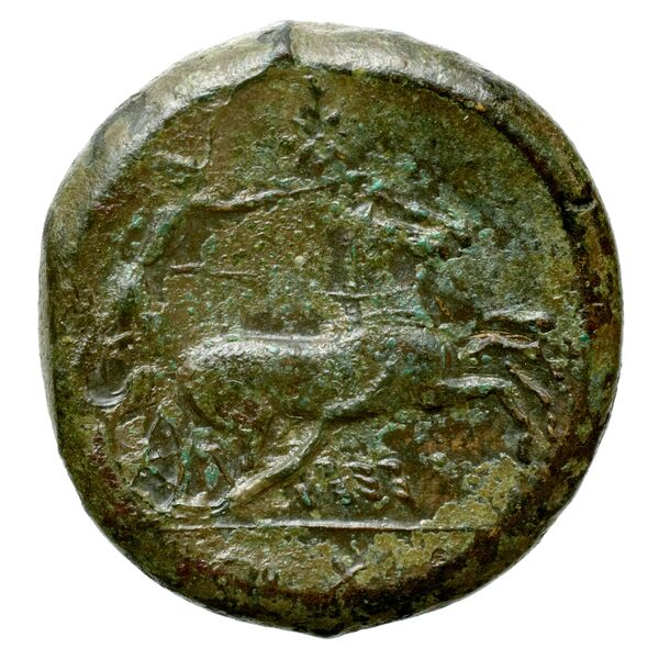 Hicetas Syracuse Puglisi 2009 328, реверс, bnf-iris