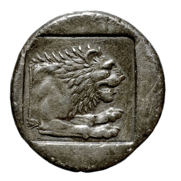 Alexander I of Macedon Aegae, Macedon Raymond 1953 Group I heavy tetrobols, реверс, bnf-iris