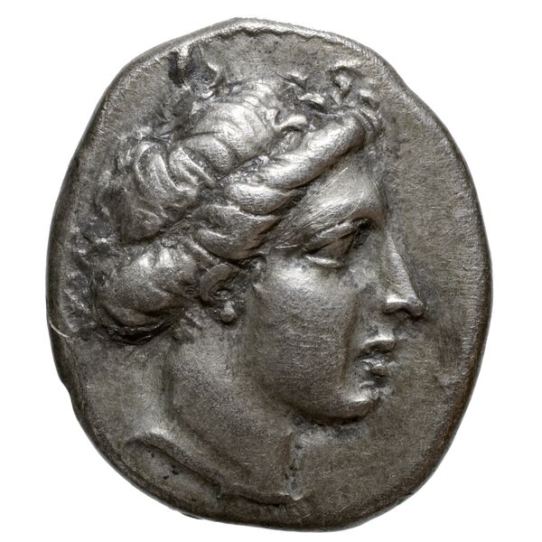 Larissa, Thessaly Herrmann 1925 p. 36, IVc drachm, аверс, bnf-iris