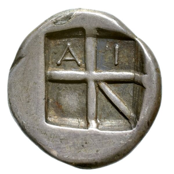 Aegina BMC Aegina pl. XXV, 3-7, реверс, bnf-iris