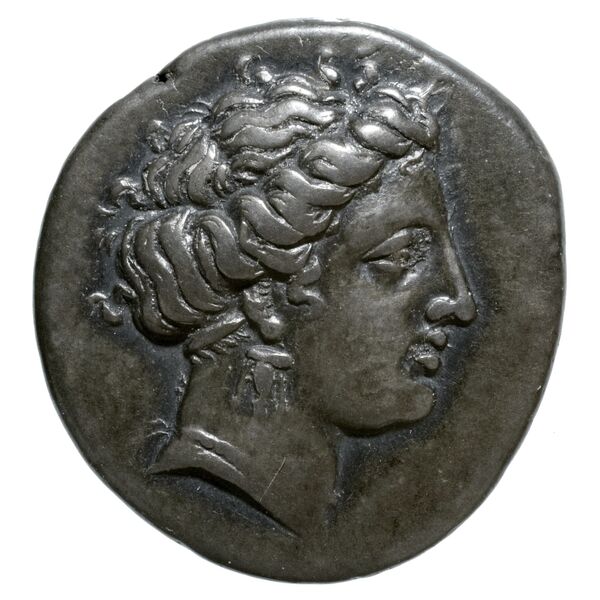 Chalcis Picard 1979 Series I group II issue 25-30 drachm, аверс, bnf-iris