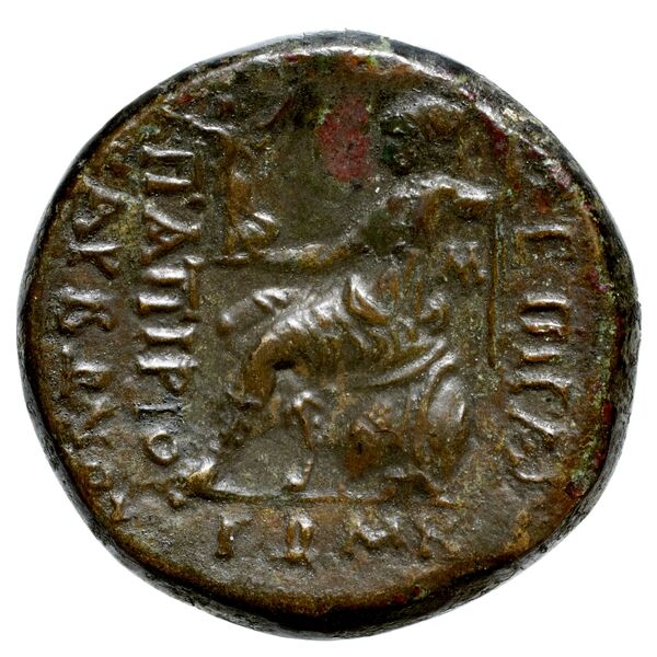 C. Papirius Carbo Nicaea Waddington 1910 5-7, reverse, bnf-iris