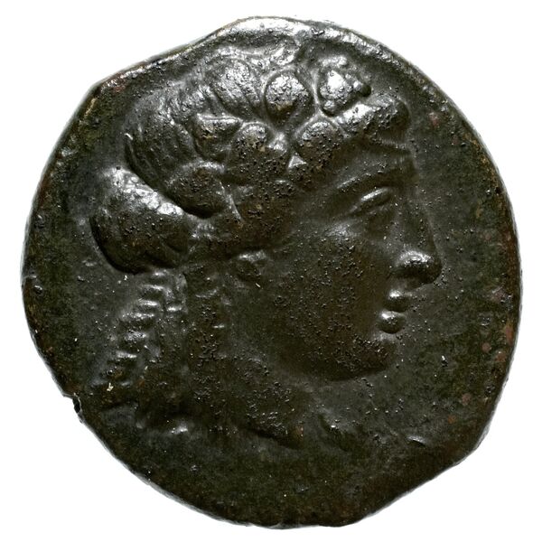 Erythrae Kinns 1980 Period IV, AE 16, аверс, bnf-iris