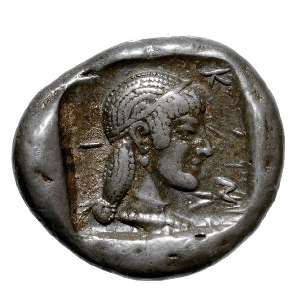Cnidus Cahn 1970 Series IV, реверс, bnf-iris