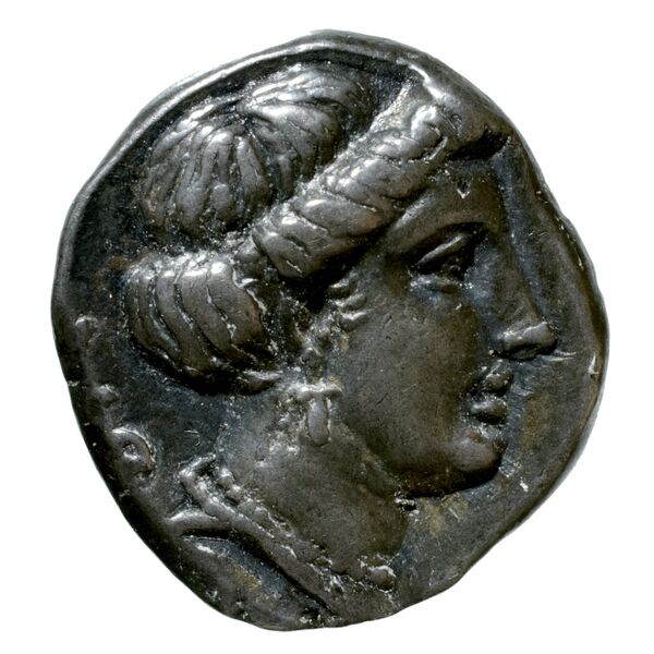 Rhoikos of Amathus Amathus BMC Amathus 18-23, аверс, bnf-iris