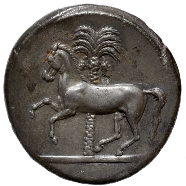 Carthaginian Empire Carthage Jenkins 1977 Carthage series 2, реверс, bnf-iris