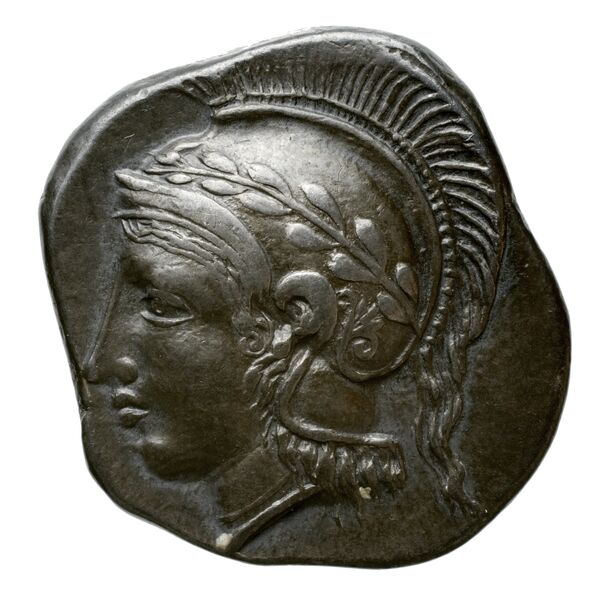 Velia Historia Numorum Italy 1270, аверс, bnf-iris