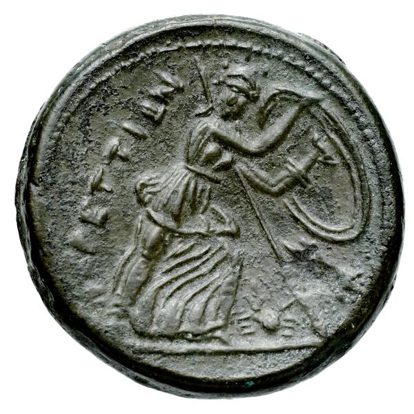Brettii Bruttium Historia Numorum Italy 2000-2005, реверс, bnf-iris