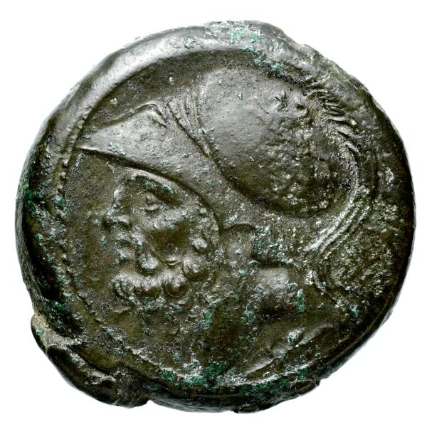 Brettii Bruttium Historia Numorum Italy 1987, аверс, bnf-iris