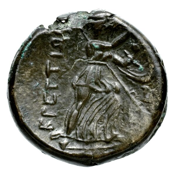 Brettii Bruttium Historia Numorum Italy 1992-1993, реверс, bnf-iris